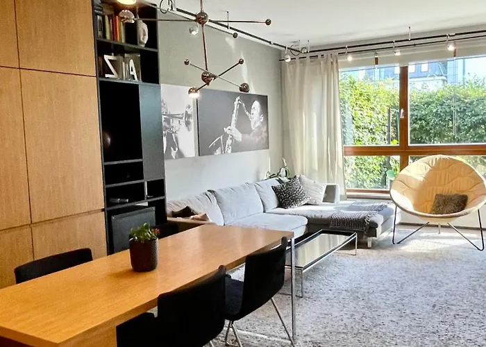 Apartament z ogrodem na osiedlu Aquarius
